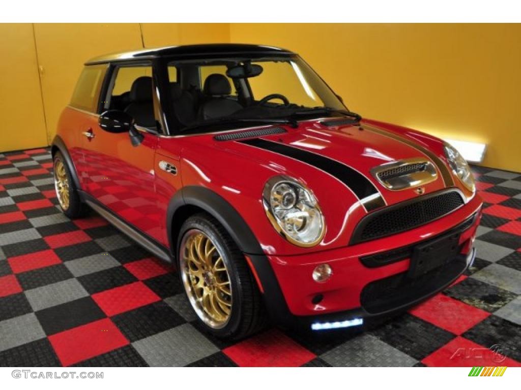 Chili Red Mini Cooper