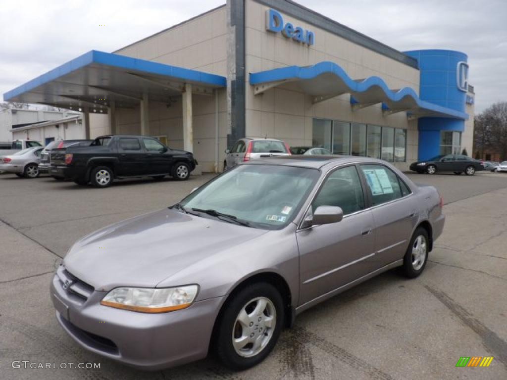 2000 Accord EX Sedan - Signet Silver Metallic / Quartz photo #1