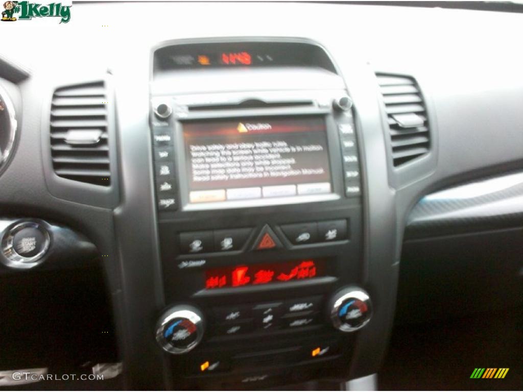 2011 Sorento SX V6 AWD - Ebony Black / Black photo #16