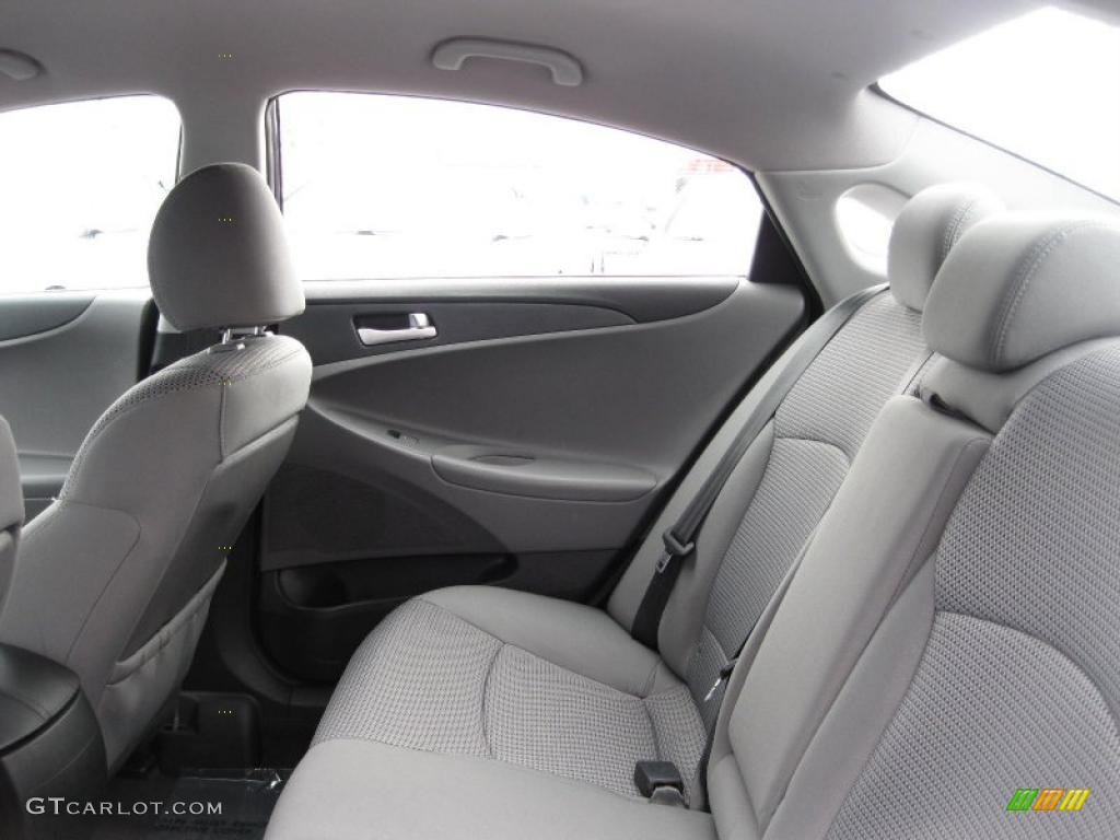 Gray Interior 2011 Hyundai Sonata GLS Photo #46278840