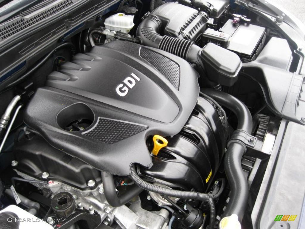 2011 Hyundai Sonata GLS 2.4 Liter GDI DOHC 16-Valve CVVT 4 Cylinder Engine Photo #46278870