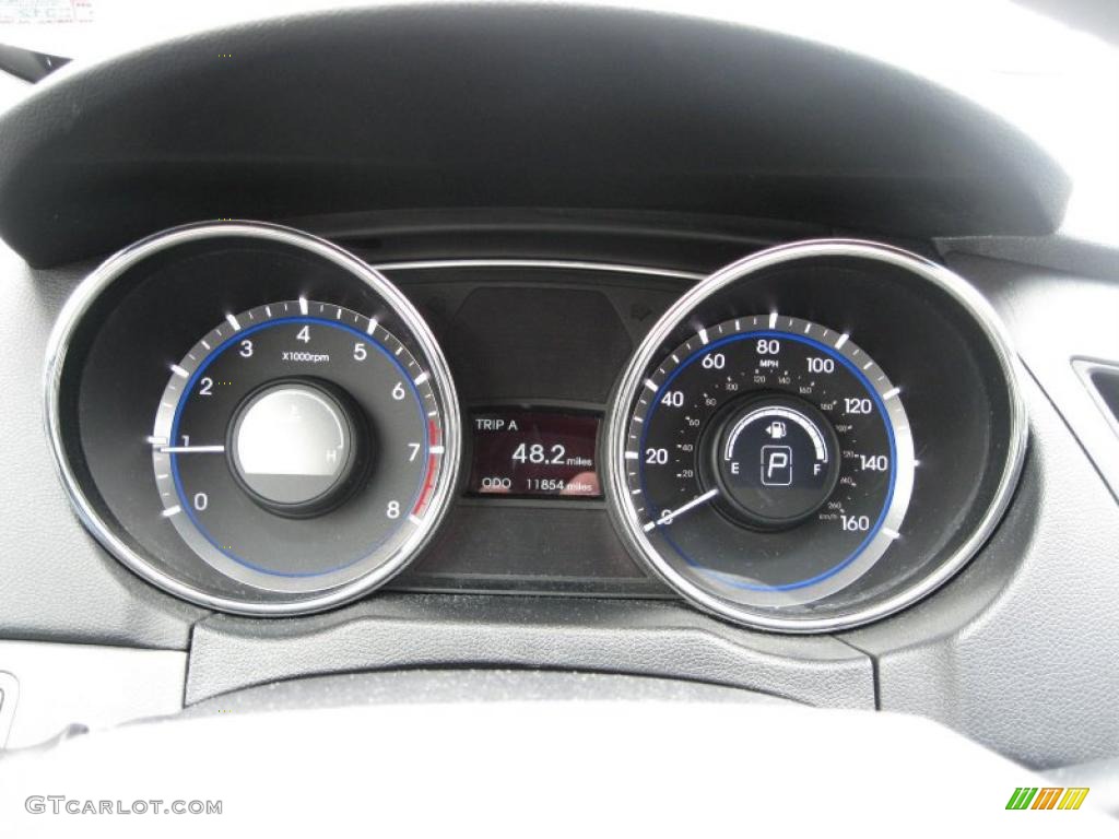 2011 Hyundai Sonata GLS Gauges Photo #46278882