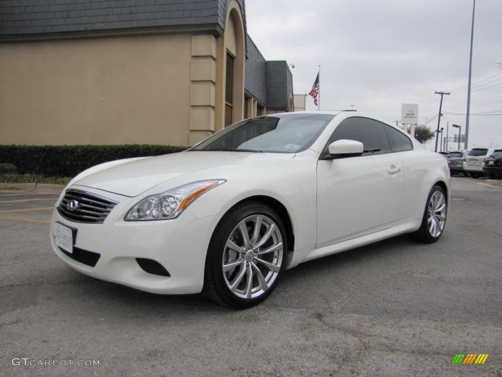 Moonlight White 2010 Infiniti G 37 S Sport Coupe Exterior Photo #46281164