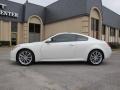 Moonlight White 2010 Infiniti G 37 S Sport Coupe Exterior