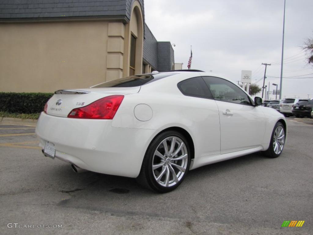 Moonlight White 2010 Infiniti G 37 S Sport Coupe Exterior Photo #46281192