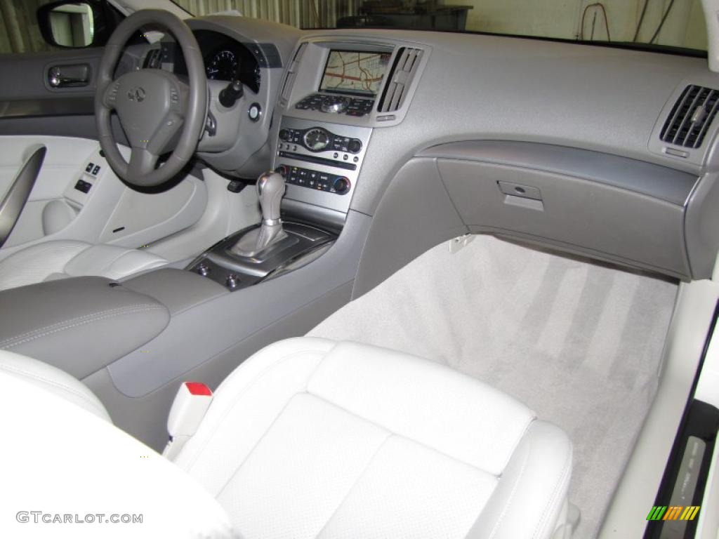 2010 Infiniti G 37 S Sport Coupe Stone Dashboard Photo #46281303
