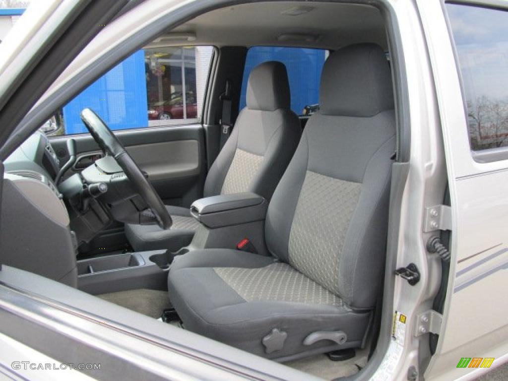 2005 GMC Canyon SLE Crew Cab 4x4 Interior Color Photos