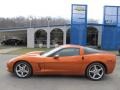 2007 Atomic Orange Metallic Chevrolet Corvette Coupe  photo #2