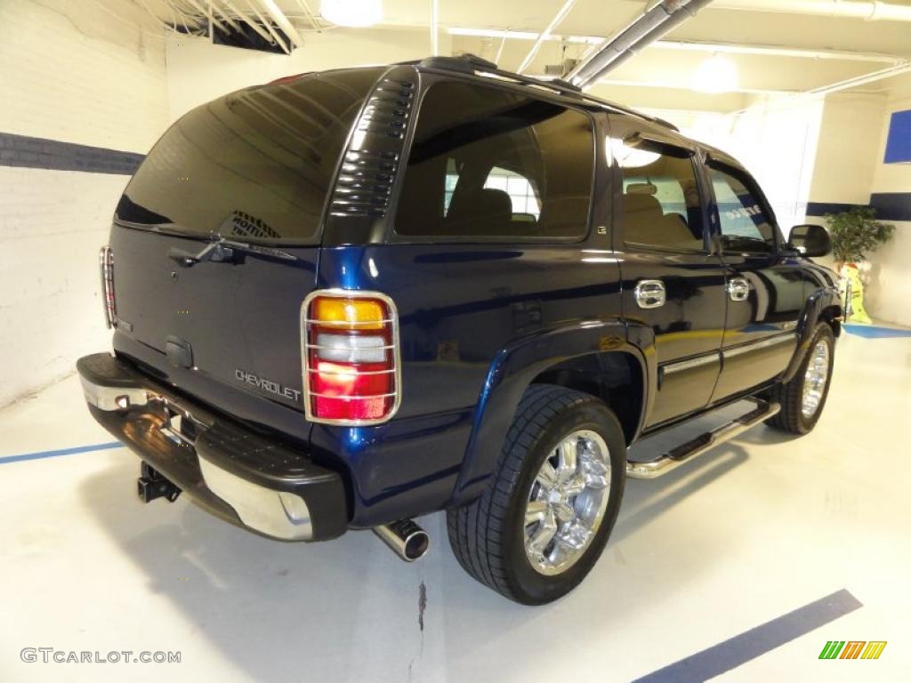 2002 Tahoe LS - Indigo Blue Metallic / Graphite/Medium Gray photo #7