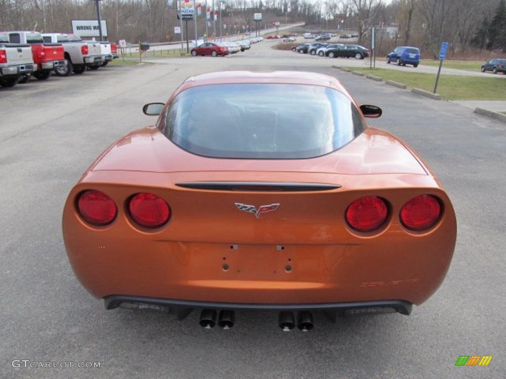 Atomic Orange Metallic 2007 Chevrolet Corvette Coupe Exterior Photo #46281420