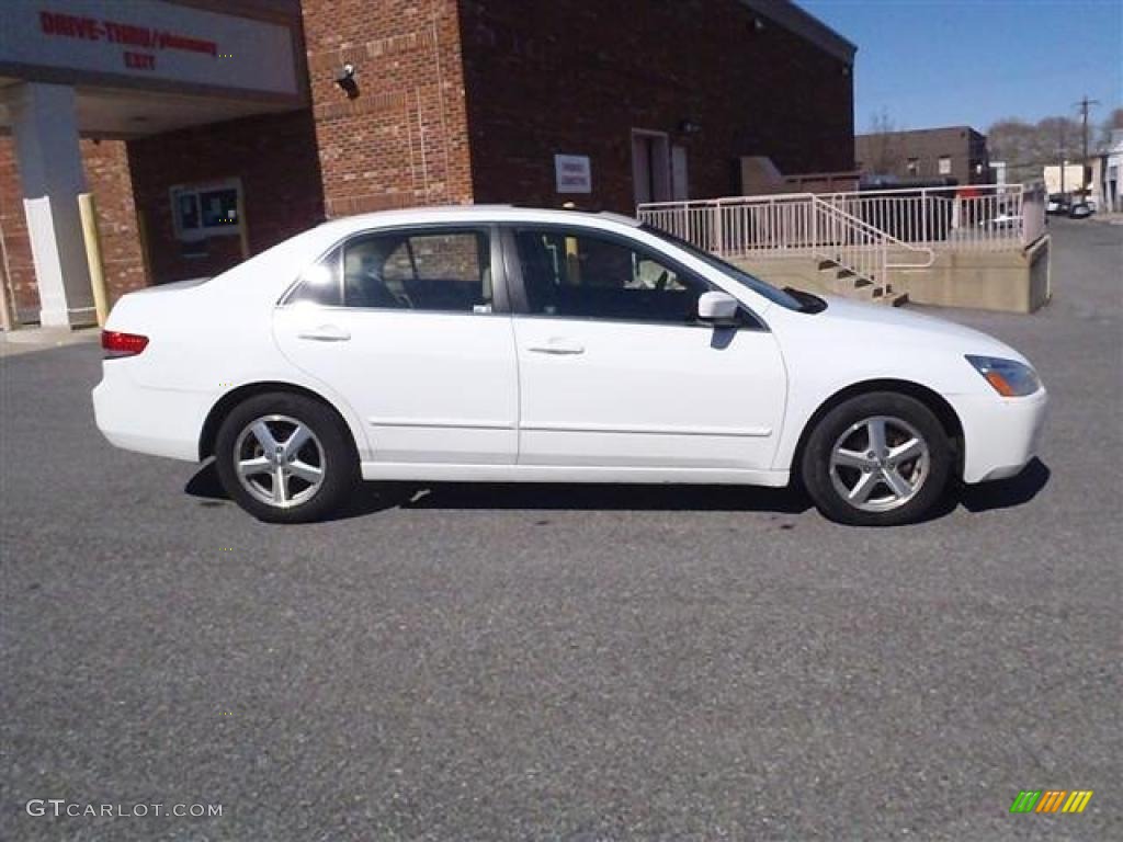 2003 Accord EX-L Sedan - Taffeta White / Ivory photo #6