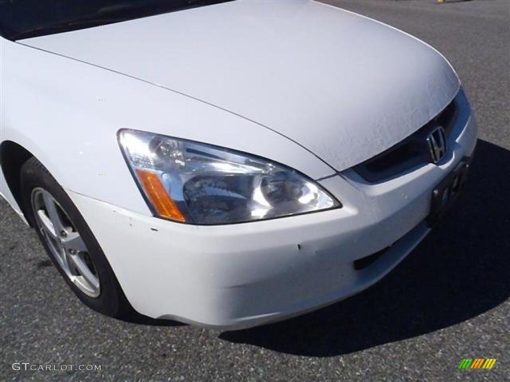 2003 Accord EX-L Sedan - Taffeta White / Ivory photo #7