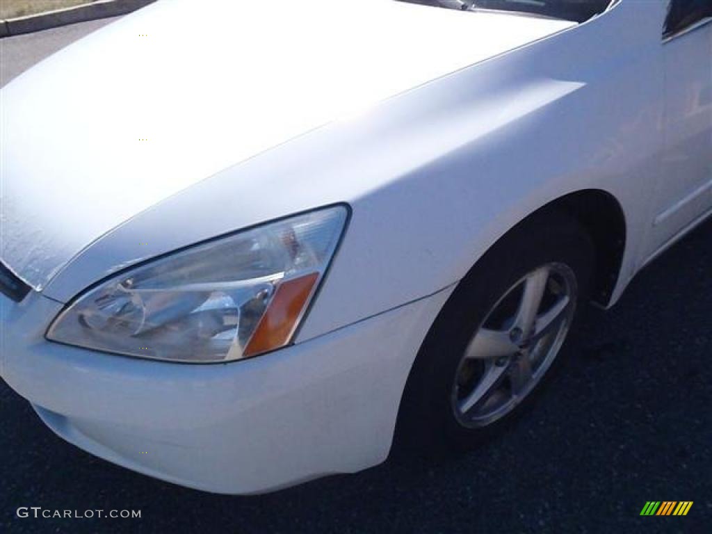 2003 Accord EX-L Sedan - Taffeta White / Ivory photo #9