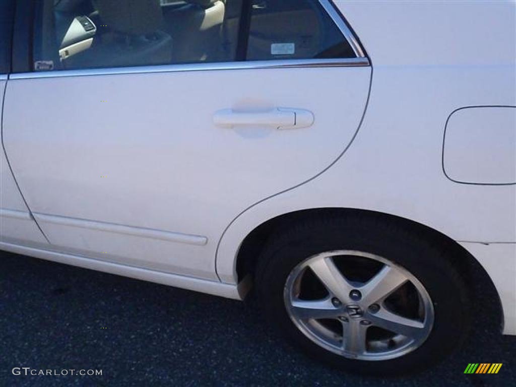 2003 Accord EX-L Sedan - Taffeta White / Ivory photo #11
