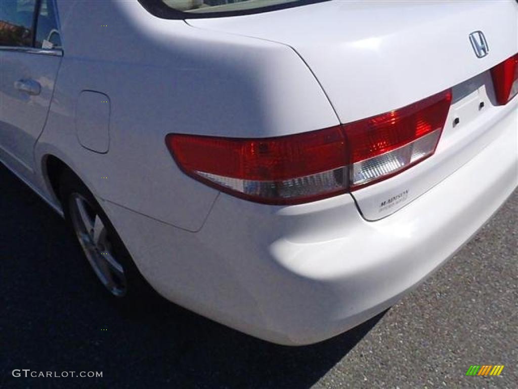 2003 Accord EX-L Sedan - Taffeta White / Ivory photo #12