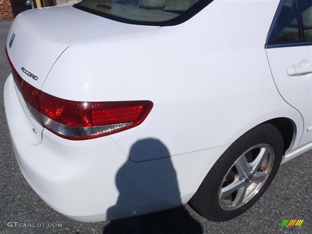 2003 Accord EX-L Sedan - Taffeta White / Ivory photo #14