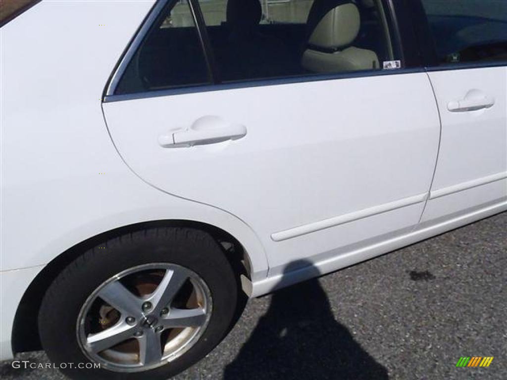 2003 Accord EX-L Sedan - Taffeta White / Ivory photo #15