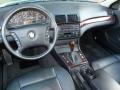 Black 2004 BMW 3 Series 325i Sedan Interior Color