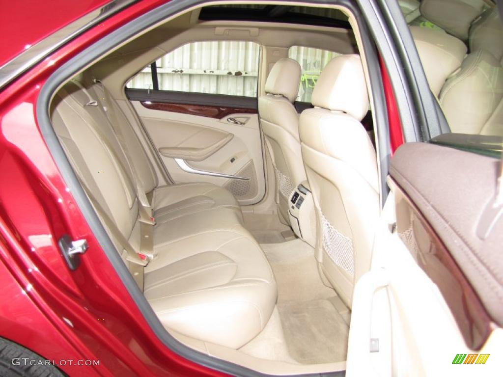 Cashmere/Cocoa Interior 2008 Cadillac CTS Sedan Photo #46283826