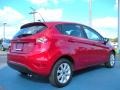 2011 Red Candy Metallic Ford Fiesta SE Hatchback  photo #3