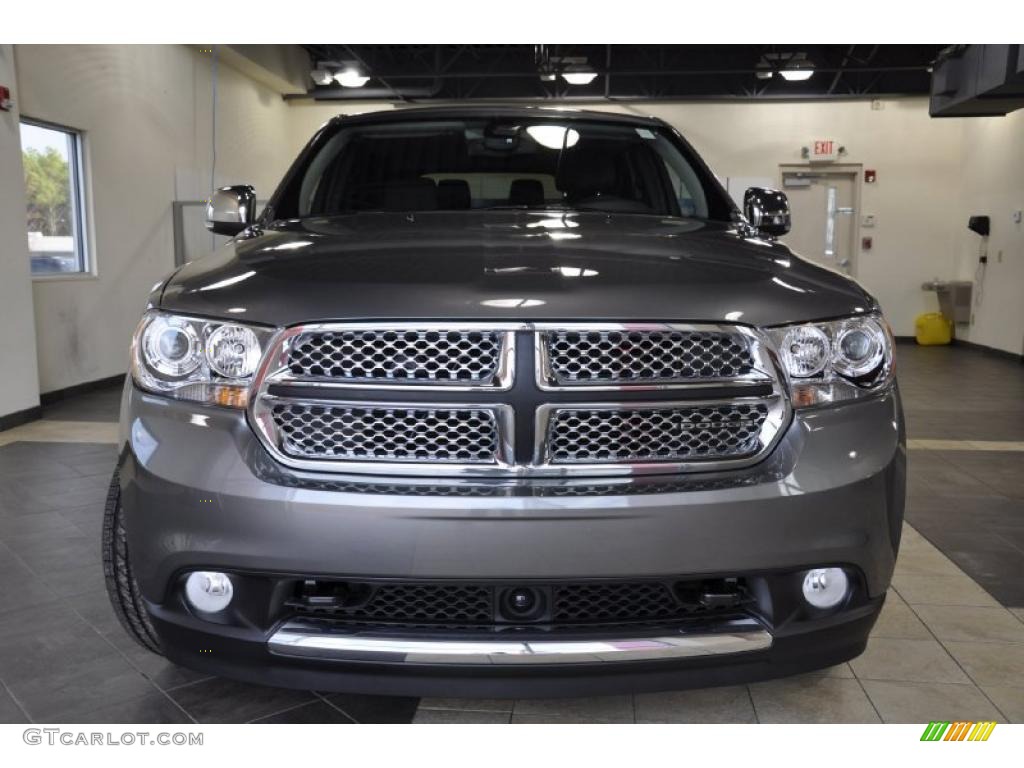 Mineral Gray Metallic 2011 Dodge Durango Citadel 4x4 Exterior Photo #46284775