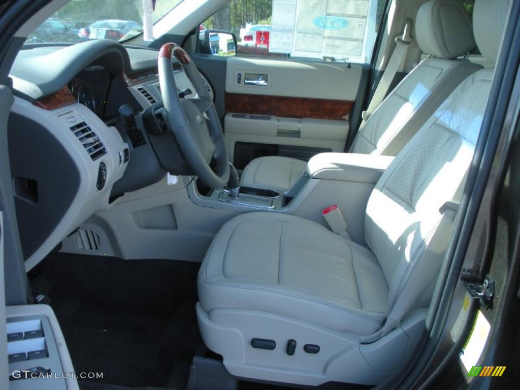 Medium Light Stone Interior 2011 Ford Flex Limited AWD EcoBoost Photo #46285078