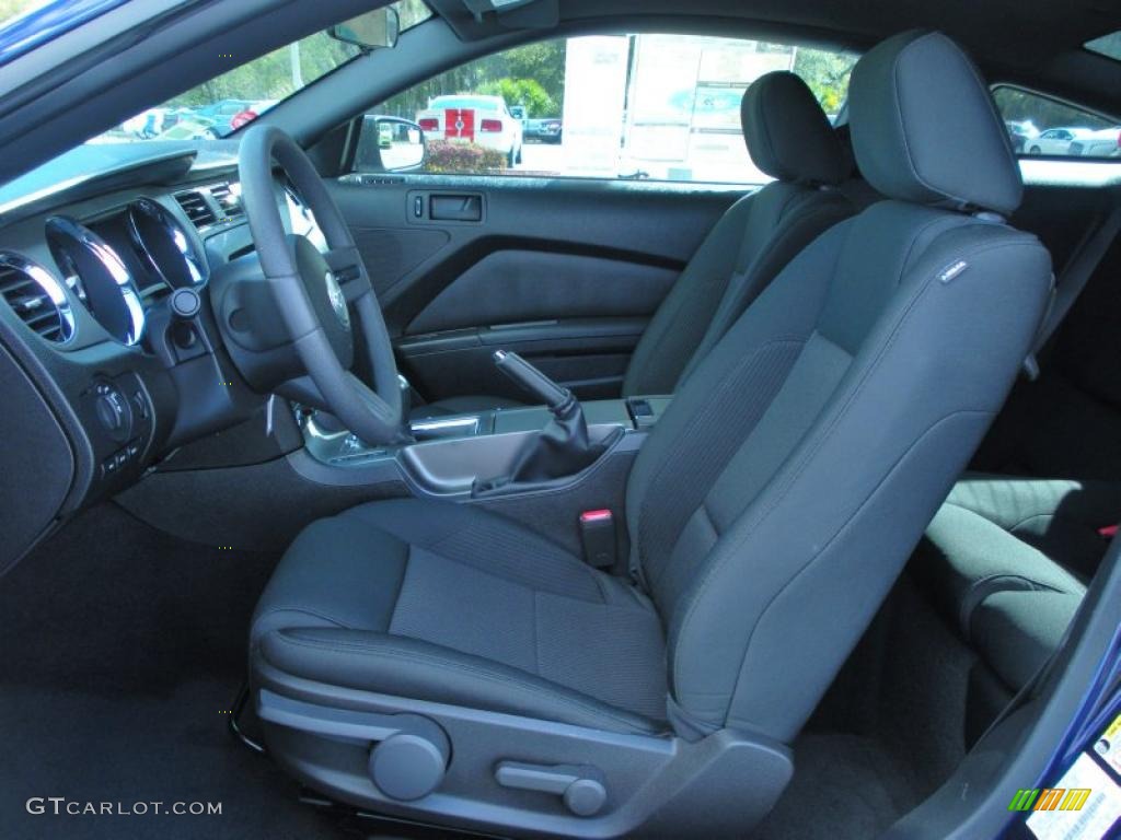 2011 Mustang V6 Coupe - Kona Blue Metallic / Charcoal Black photo #5