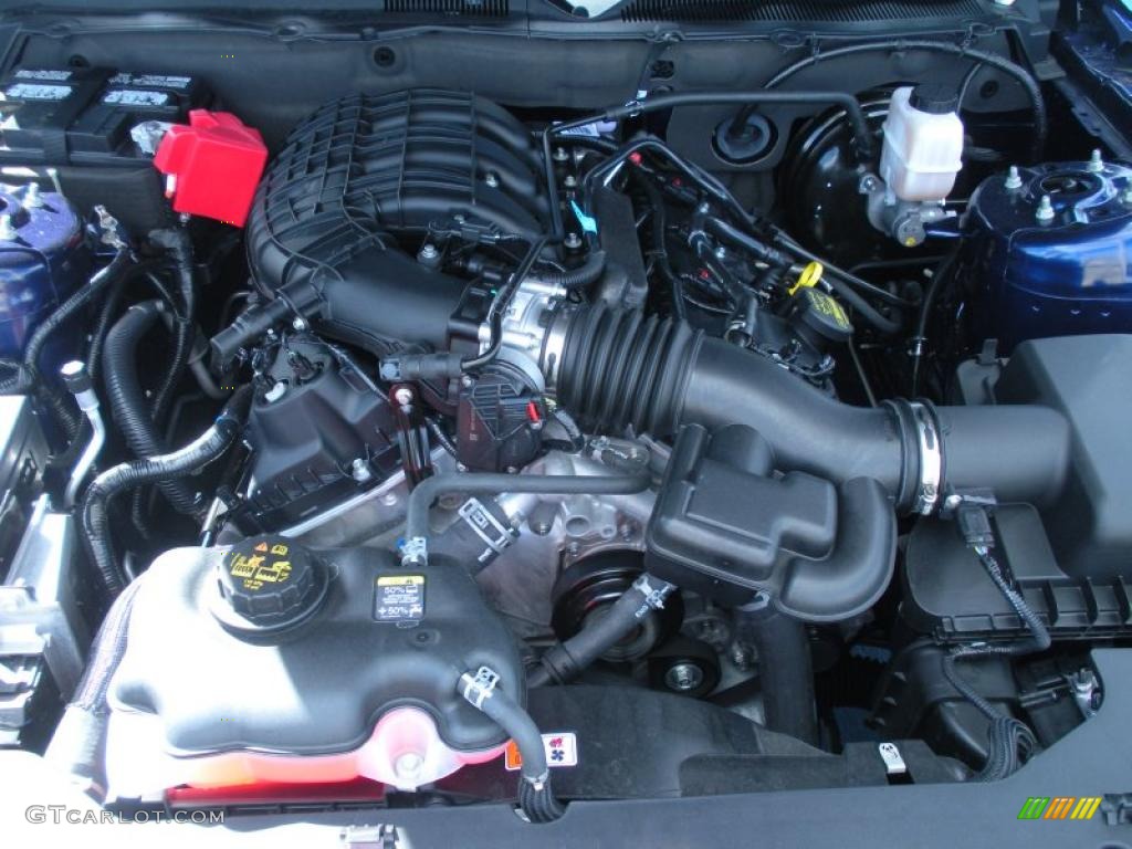 2011 Mustang V6 Coupe - Kona Blue Metallic / Charcoal Black photo #12