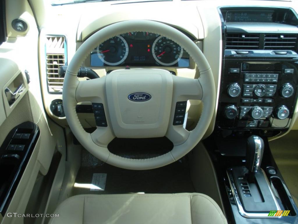 2011 Escape Limited 4WD - White Suede / Camel photo #8