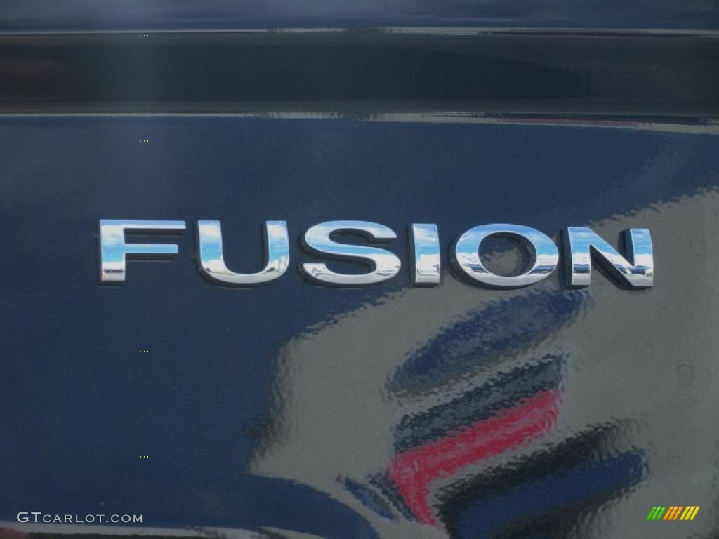 2011 Fusion Sport - Tuxedo Black Metallic / Sport Blue/Charcoal Black photo #4