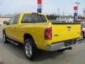 2008 Detonator Yellow Dodge Ram 1500 Big Horn Edition Quad Cab 4x4  photo #14