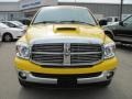 2008 Detonator Yellow Dodge Ram 1500 Big Horn Edition Quad Cab 4x4  photo #19