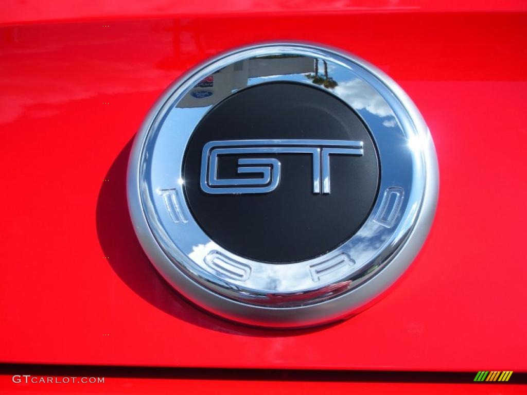 2011 Mustang GT Premium Coupe - Race Red / Charcoal Black photo #4