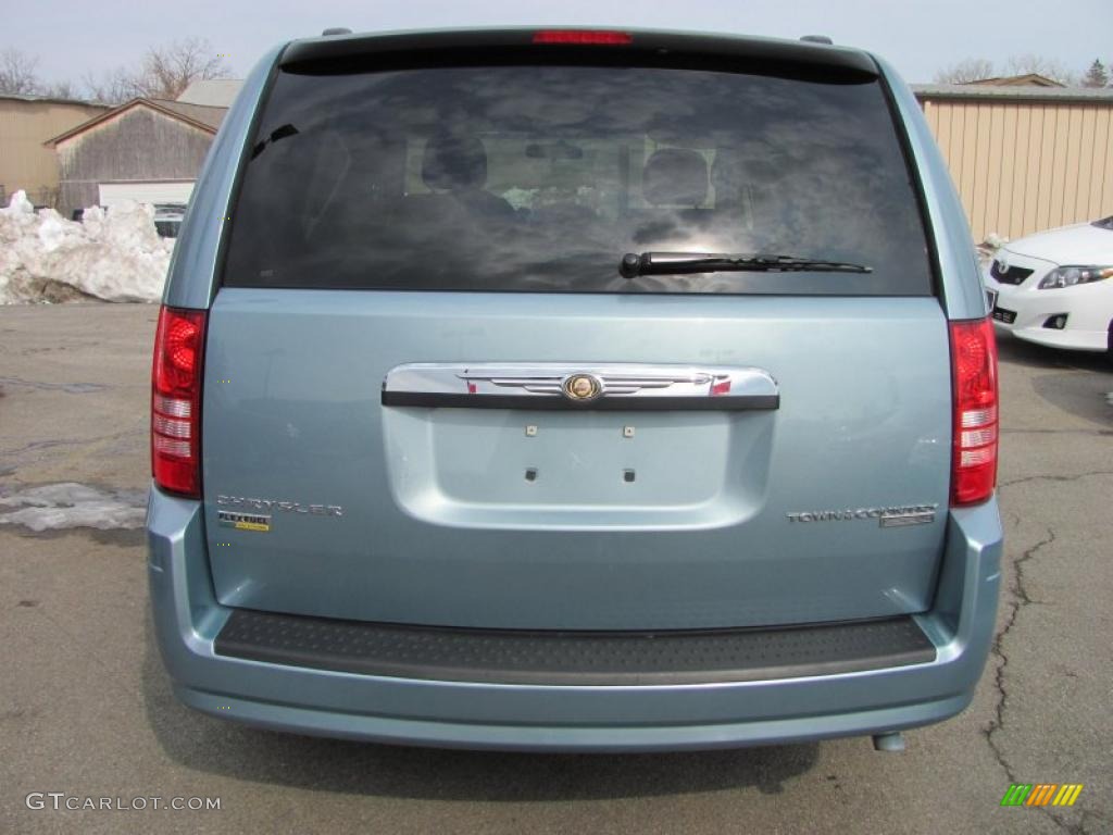 2010 Town & Country LX - Clearwater Blue Pearl / Medium Slate Gray/Light Shale photo #15