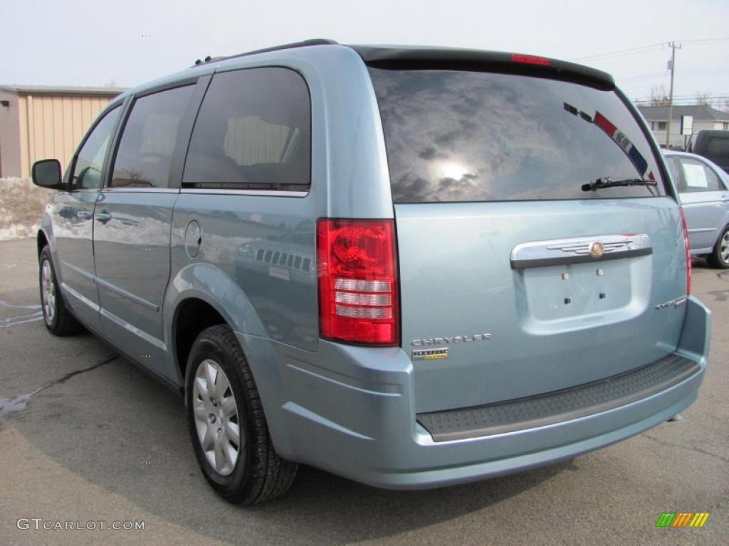 2010 Town & Country LX - Clearwater Blue Pearl / Medium Slate Gray/Light Shale photo #16