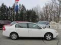 White - Malibu LS V6 Sedan Photo No. 5