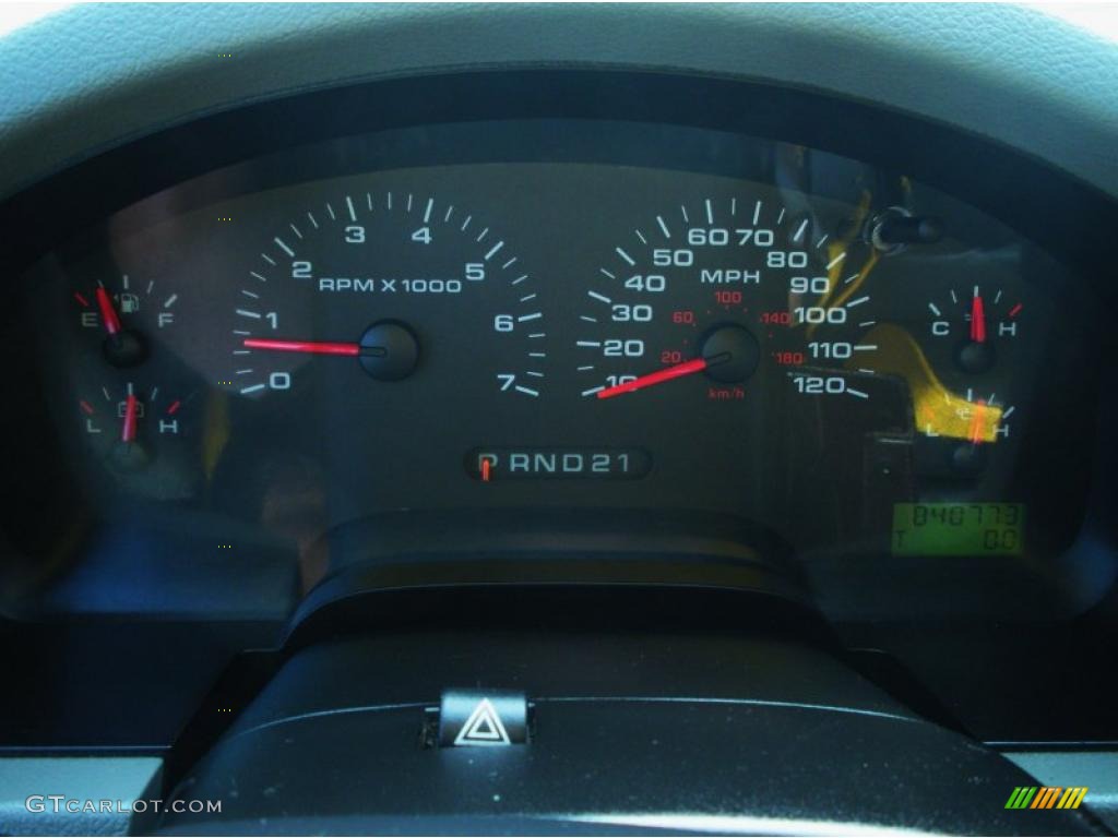 2005 Ford F150 Boss 5.4 SuperCab 4x4 Gauges Photo #46287772