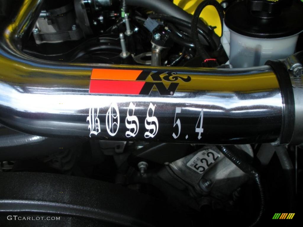 2005 F150 Boss 5.4 SuperCab 4x4 - Yellow / Black/Yellow photo #26