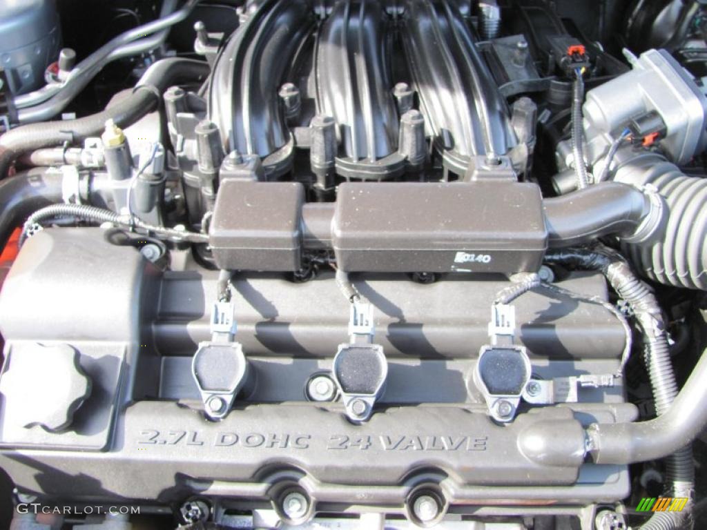 2010 Chrysler Sebring Limited Sedan 2.7 Liter Flex-Fuel DOHC 24-Valve V6 Engine Photo #46288549