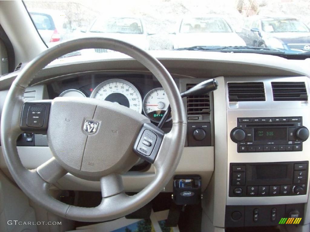 2004 Dodge Durango Limited 4x4 Dark Khaki/Light Graystone Dashboard Photo #46289419