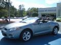 2007 Satin Meisai Gray Pearl Mitsubishi Eclipse Spyder GS  photo #9