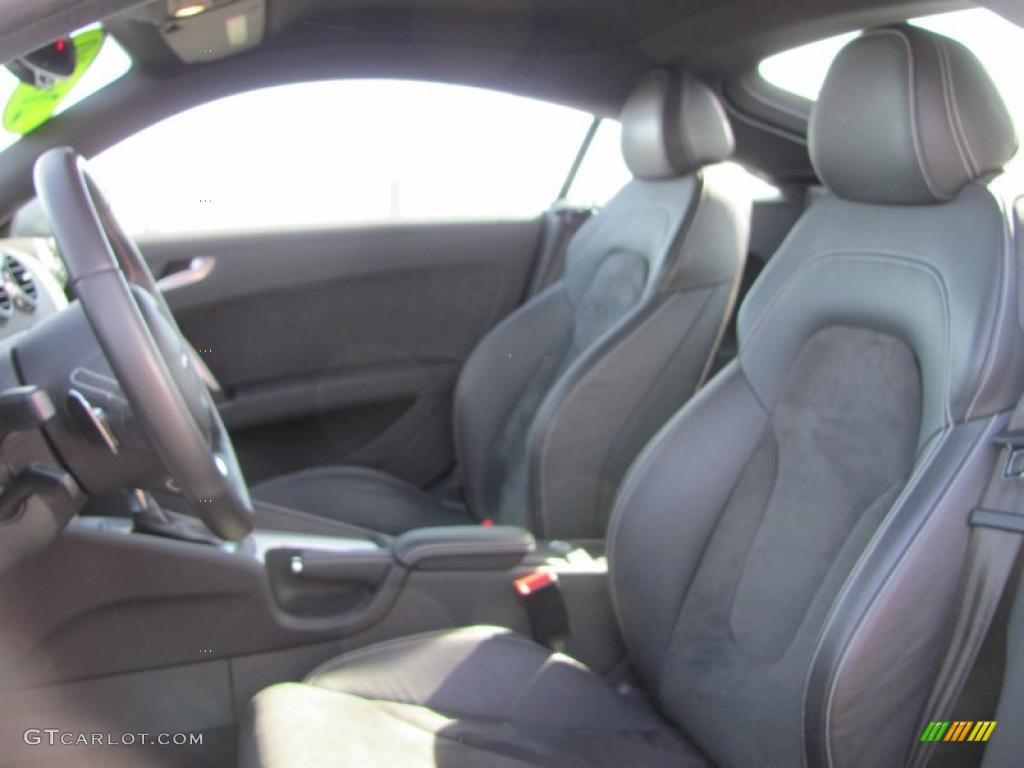 Black Interior 2009 Audi TT S 2.0T quattro Coupe Photo #46290028
