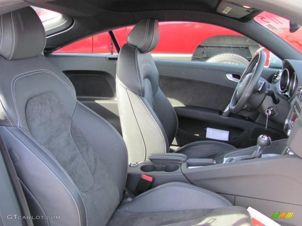 Black Interior 2009 Audi TT S 2.0T quattro Coupe Photo #46290091