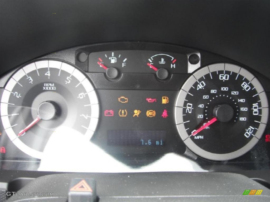 2011 Ford Escape Limited Gauges Photo #46291234