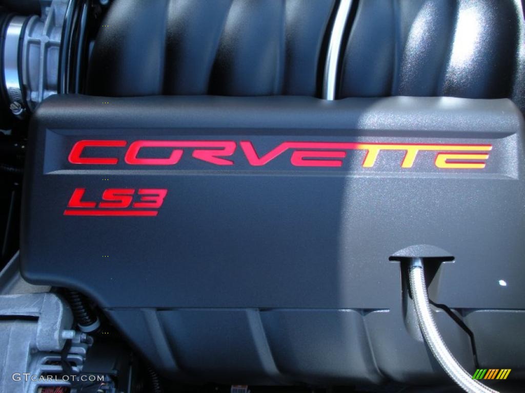 2009 Chevrolet Corvette Coupe 6.2 Liter OHV 16-Valve LS3 V8 Engine Photo #46291306