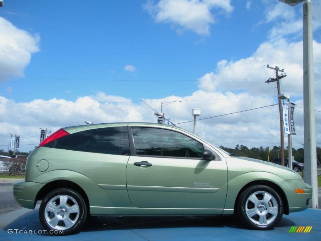 Kiwi Green Metallic 2007 Ford Focus ZX3 SES Coupe Exterior Photo #46291369