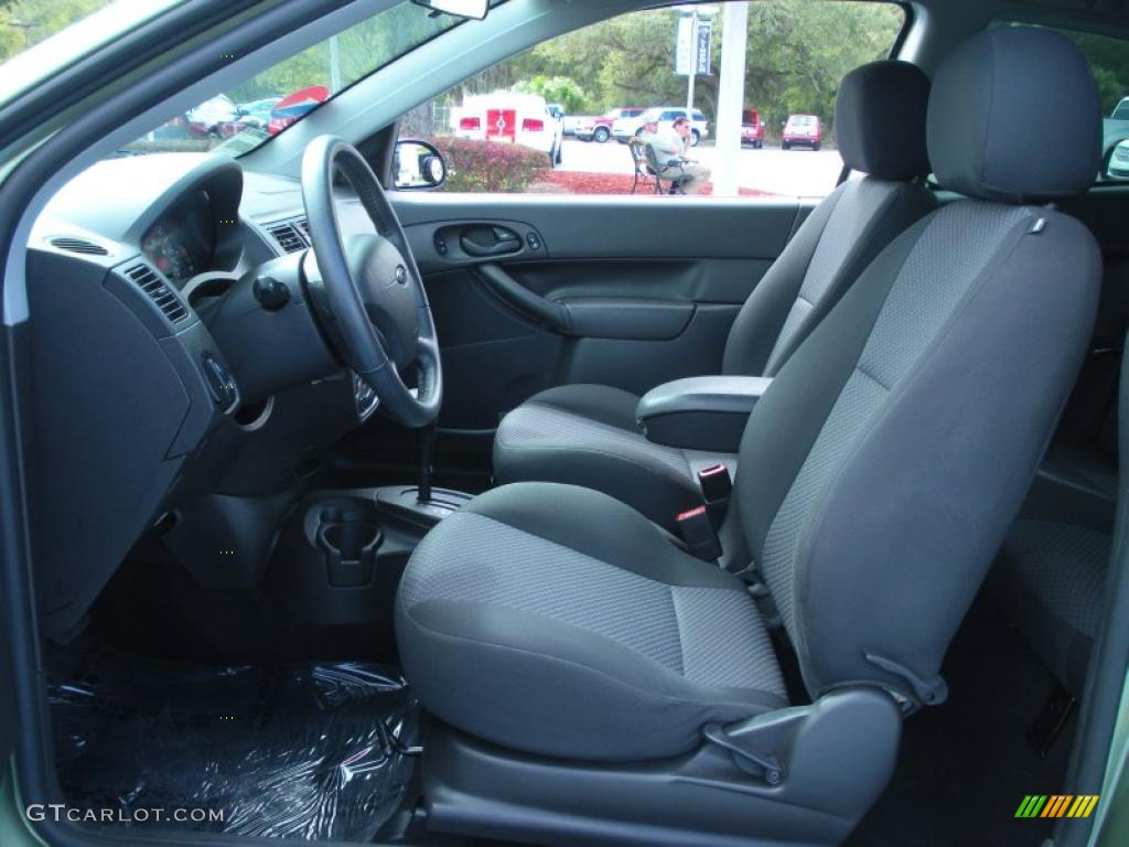 Charcoal Interior 2007 Ford Focus ZX3 SES Coupe Photo #46291420
