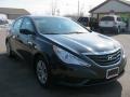 2011 Pacific Blue Pearl Hyundai Sonata GLS  photo #16