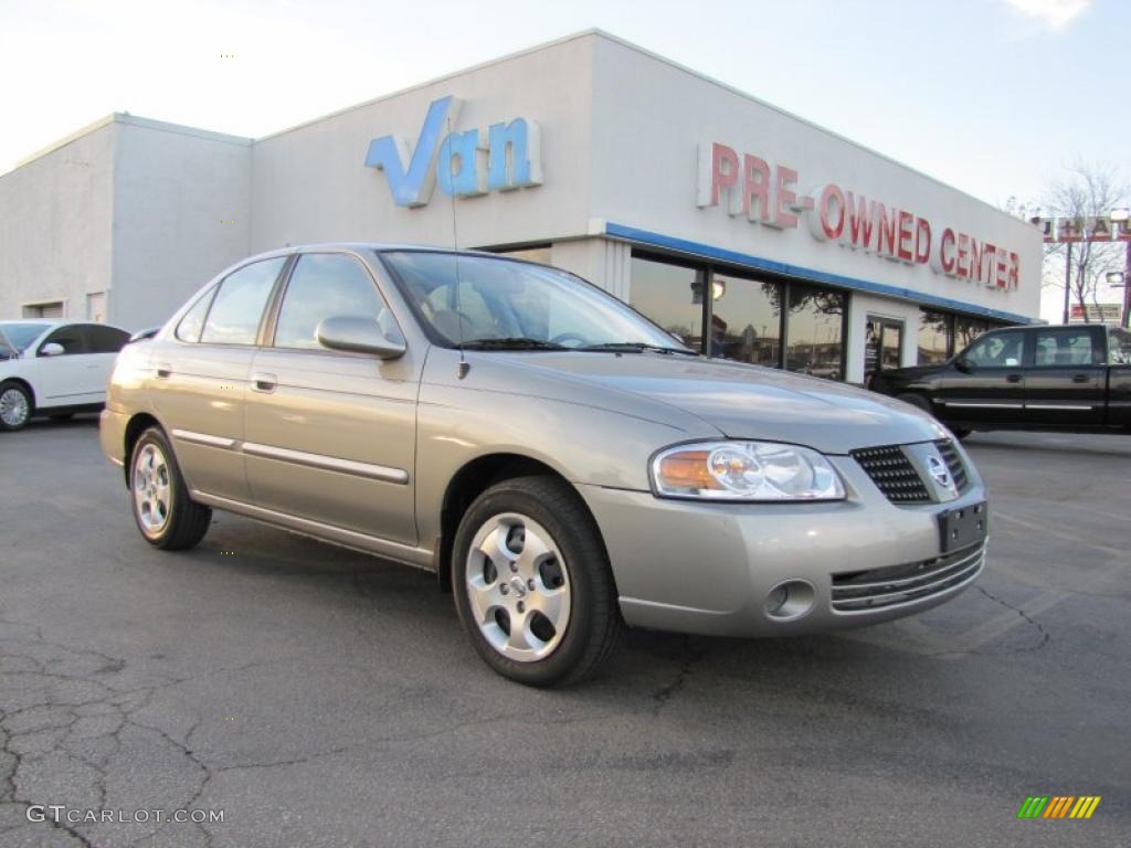 2006 Sentra 1.8 S - Radium Metallic / Sage photo #1