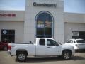 2010 Summit White GMC Sierra 1500 SLE Extended Cab 4x4  photo #1